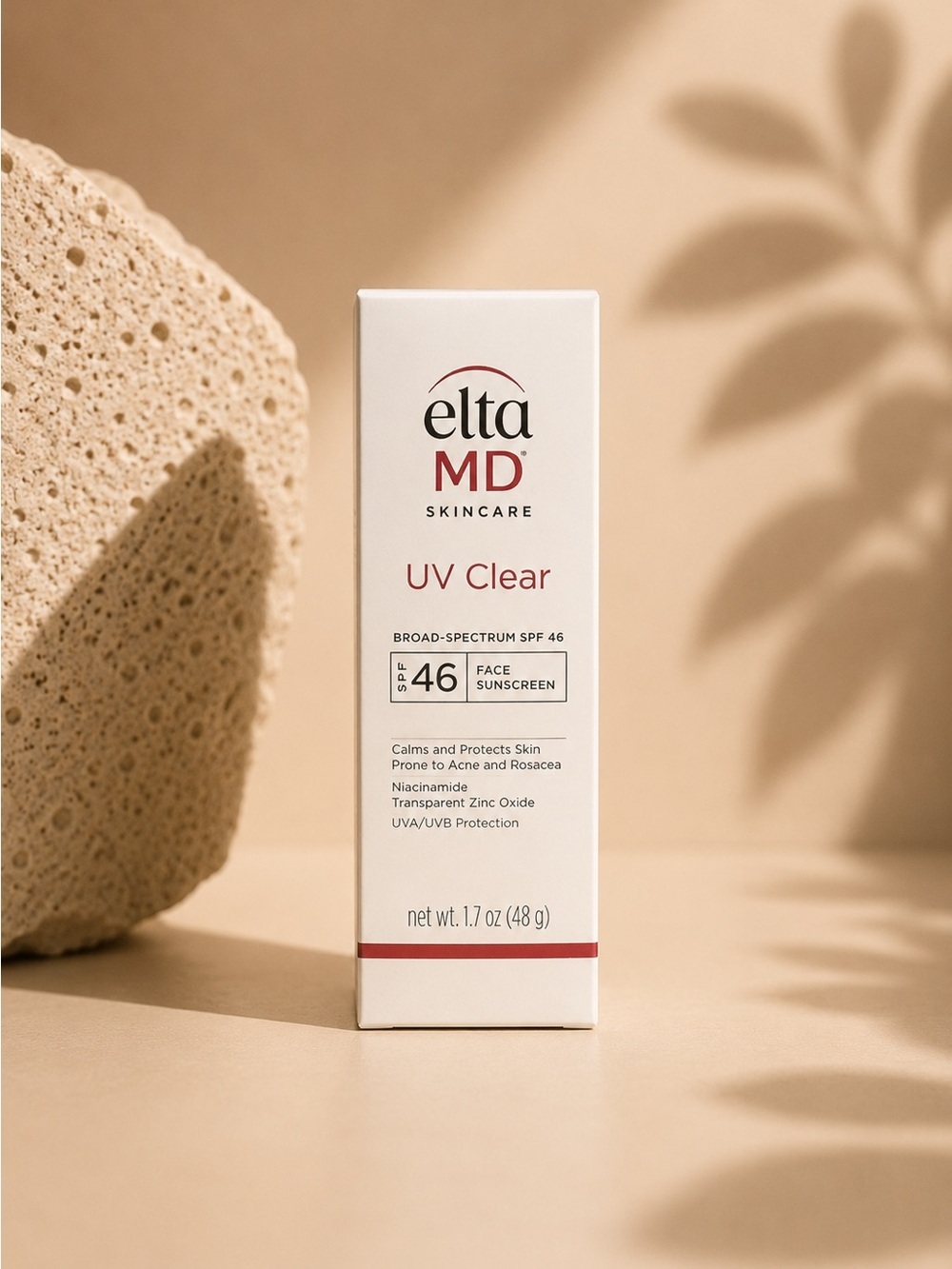 EltaMD UV Clear SPF 46 Face Sunscreen Broad Spectrum Niacinamide 1.7 oz